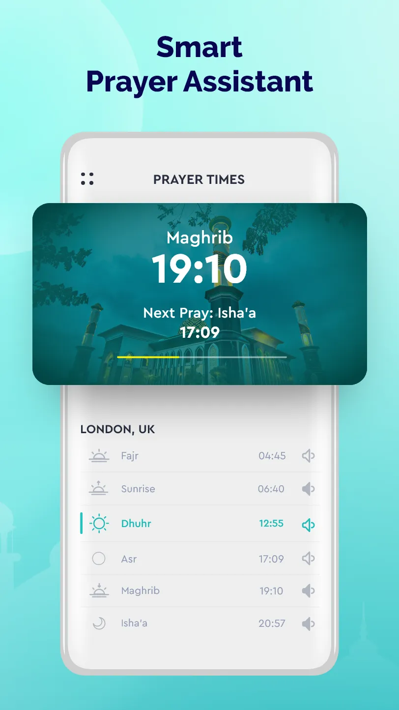 Duff Qibla Finder, Prayer Time | Indus Appstore | Screenshot