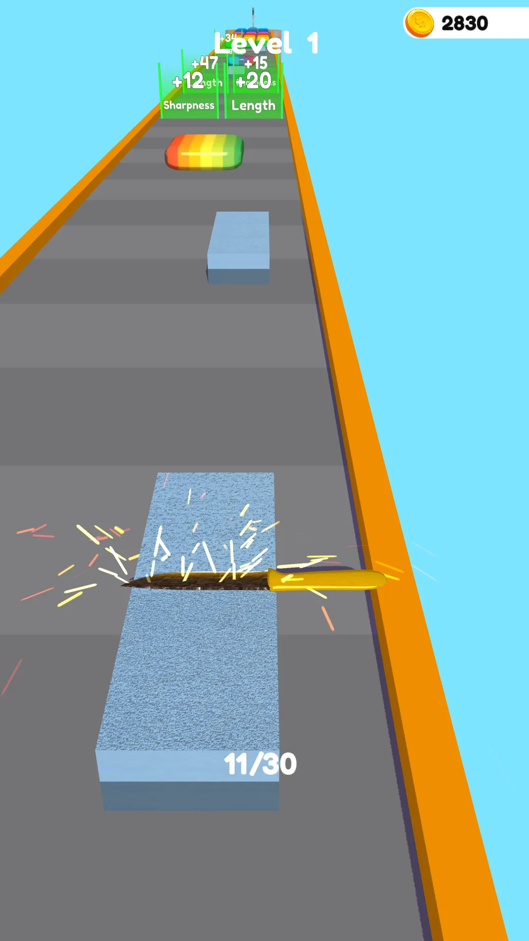 Sharpen Knife Run | Indus Appstore | Screenshot