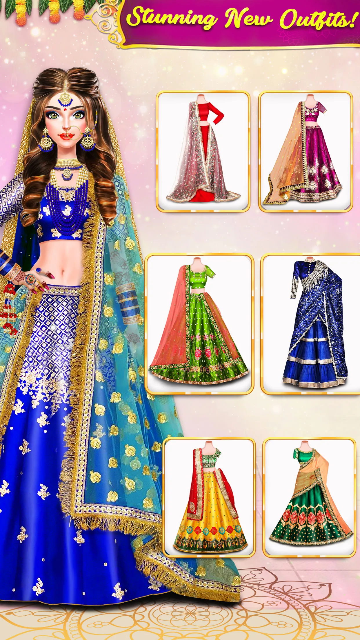 Indian Wedding Dress Up Games | Indus Appstore | Screenshot