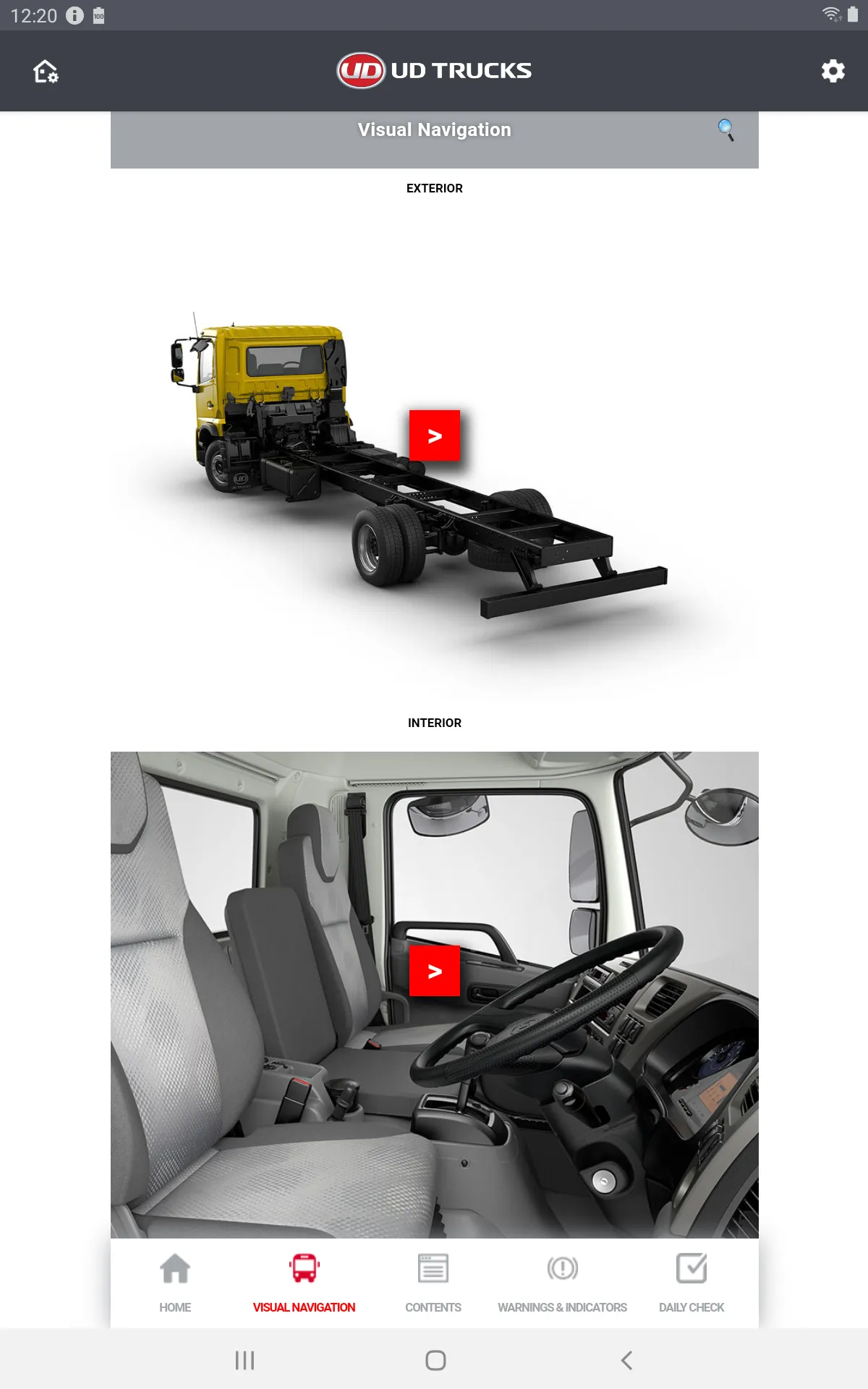 UD Trucks Owner’s Manual | Indus Appstore | Screenshot