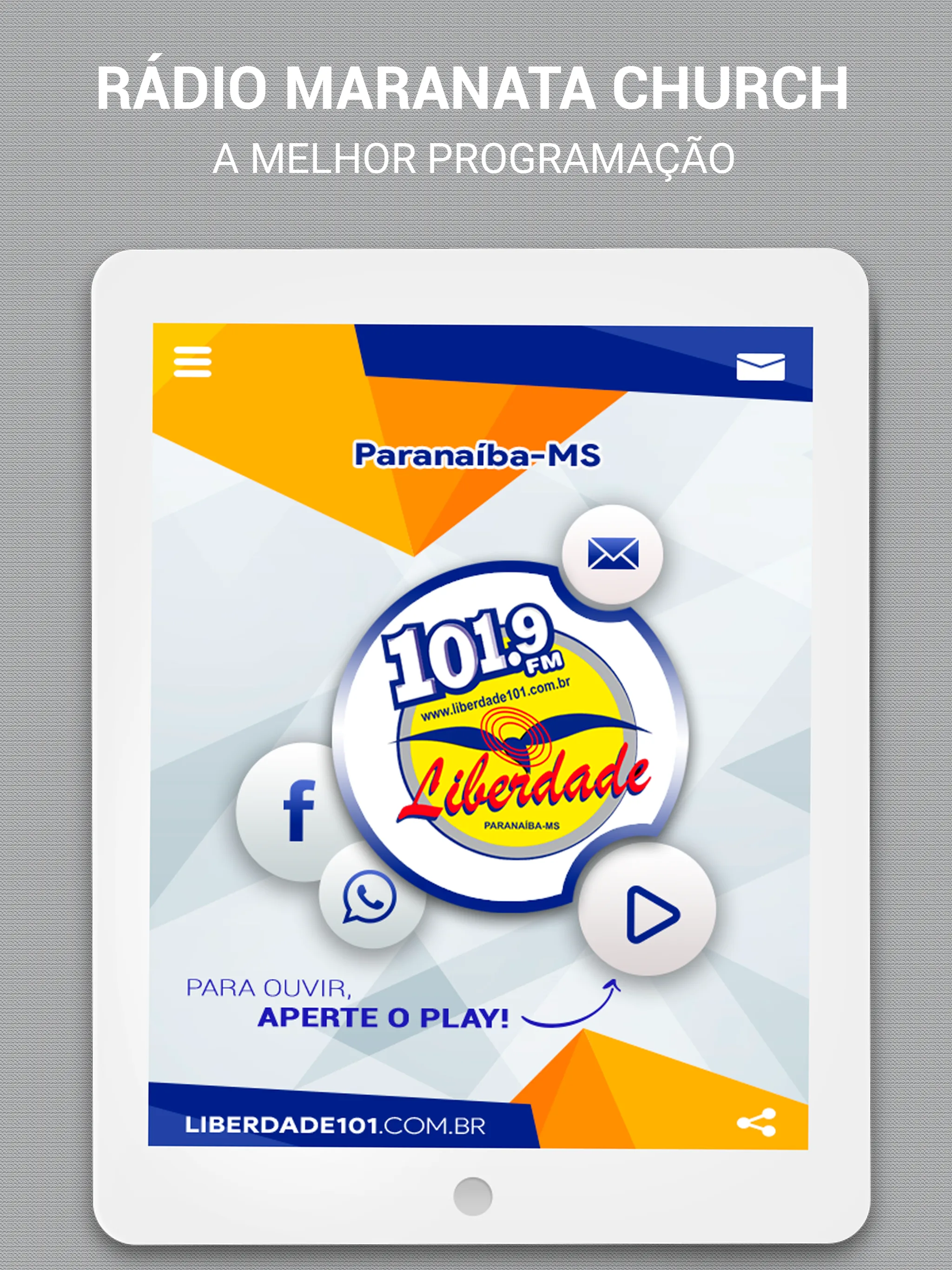 Rádio Liberdade de Paranaíba | Indus Appstore | Screenshot