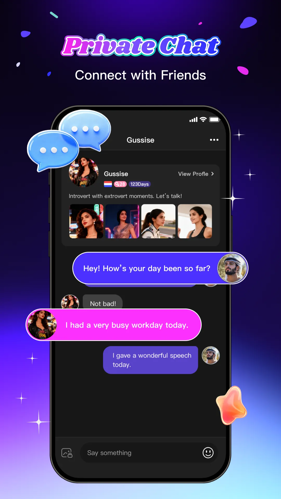 SahraChat - Voice Party Room | Indus Appstore | Screenshot