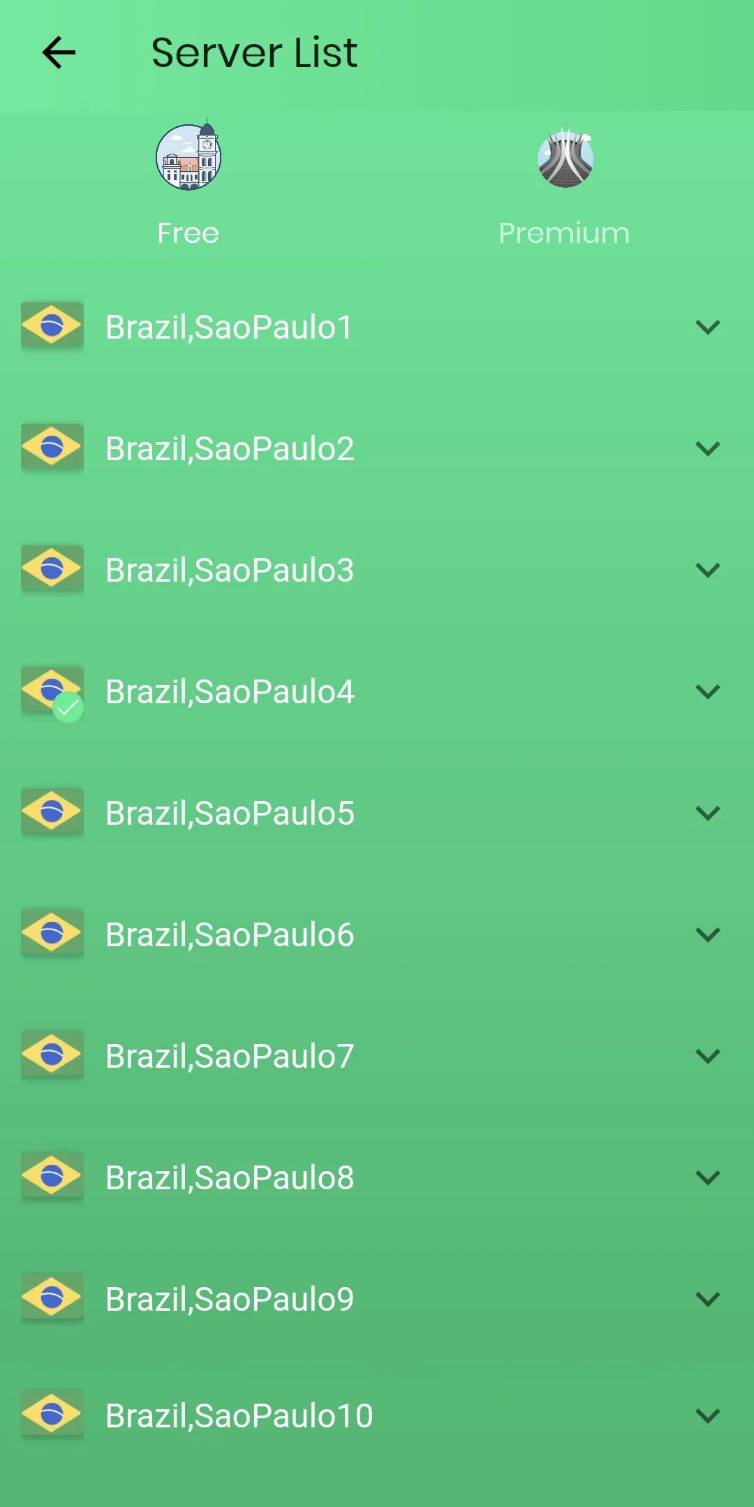 VPN Brazil - Fast VPN Proxy | Indus Appstore | Screenshot