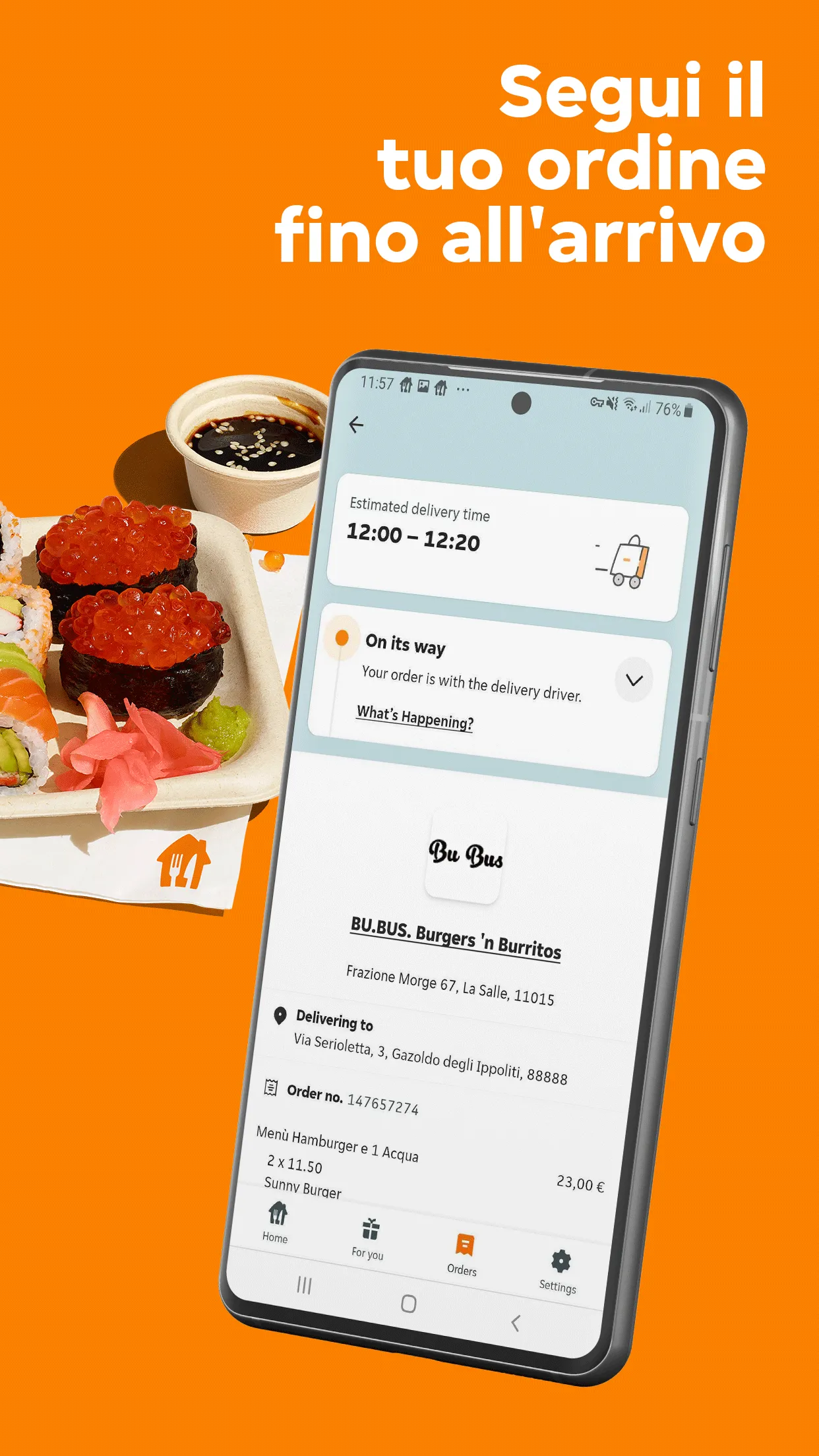 Just Eat ITA Cibo a Domicilio | Indus Appstore | Screenshot