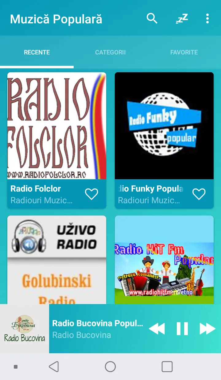 Radiouri de muzică populară | Indus Appstore | Screenshot