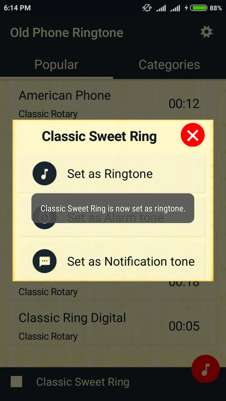 Old Phone Ringtones | Indus Appstore | Screenshot