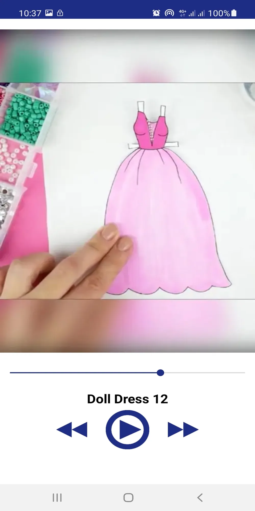 DIY Paper Doll Dress Up Making | Indus Appstore | Screenshot