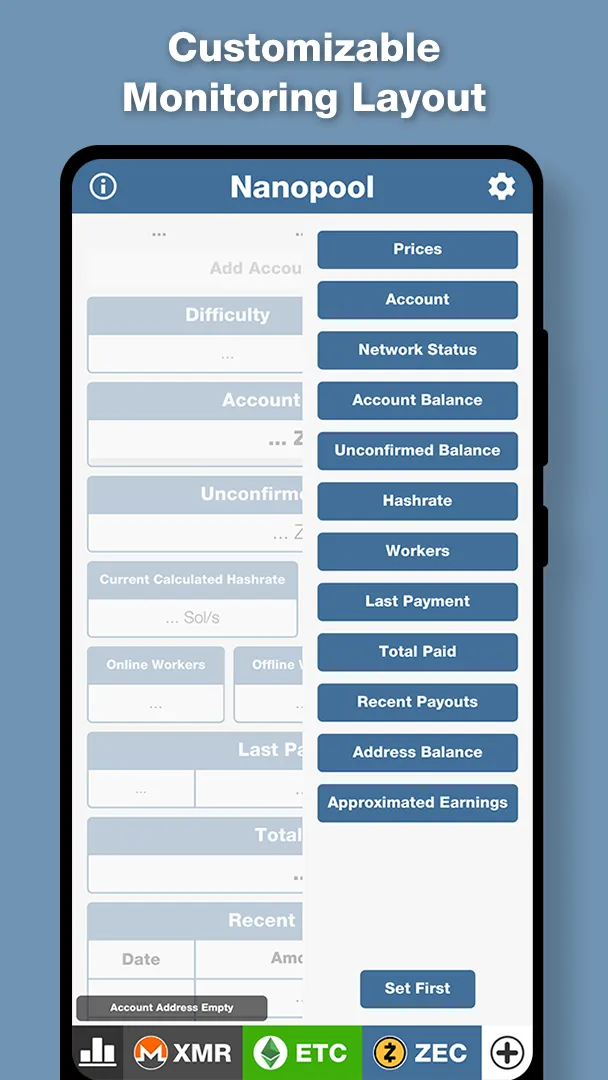 nCompanion Nanopool Monitoring | Indus Appstore | Screenshot