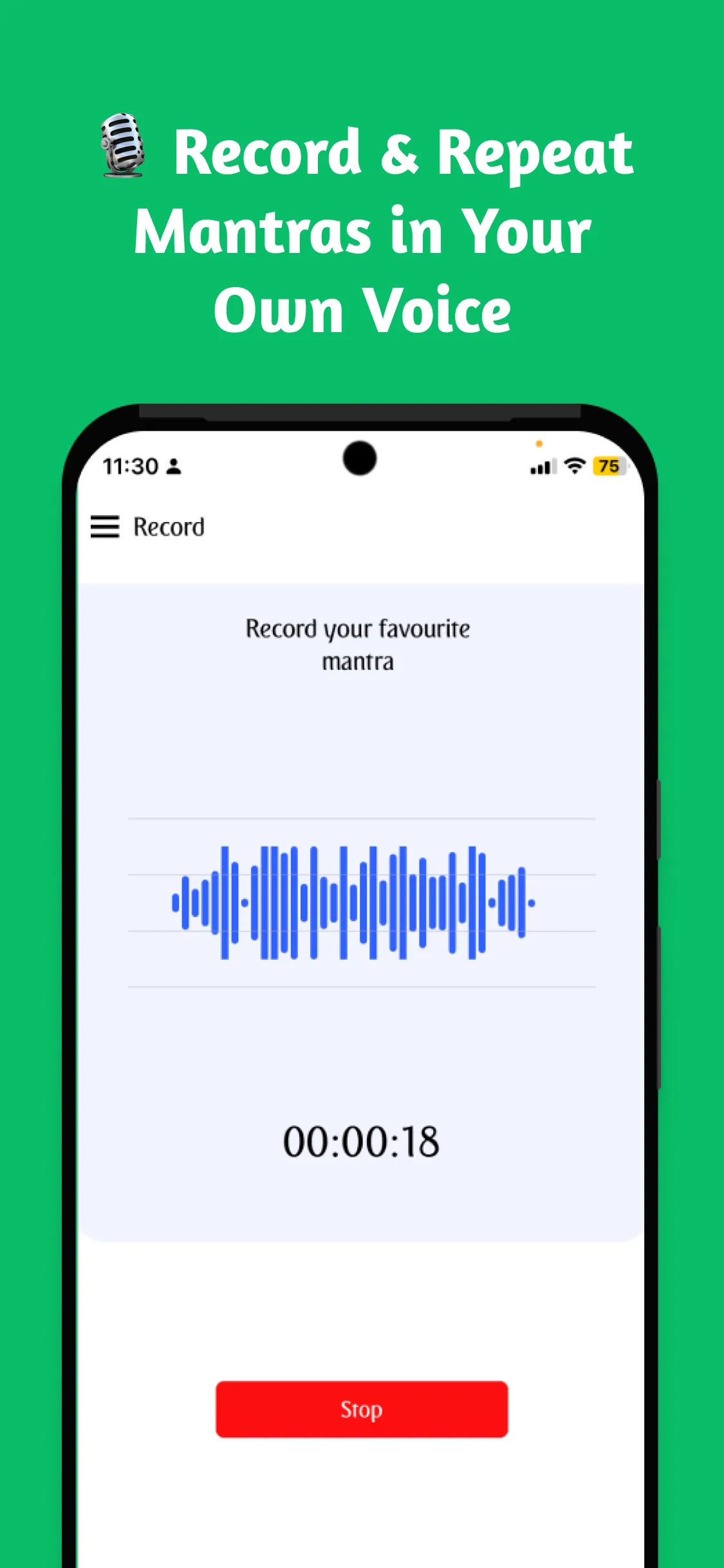 Mantra Repeater | Indus Appstore | Screenshot