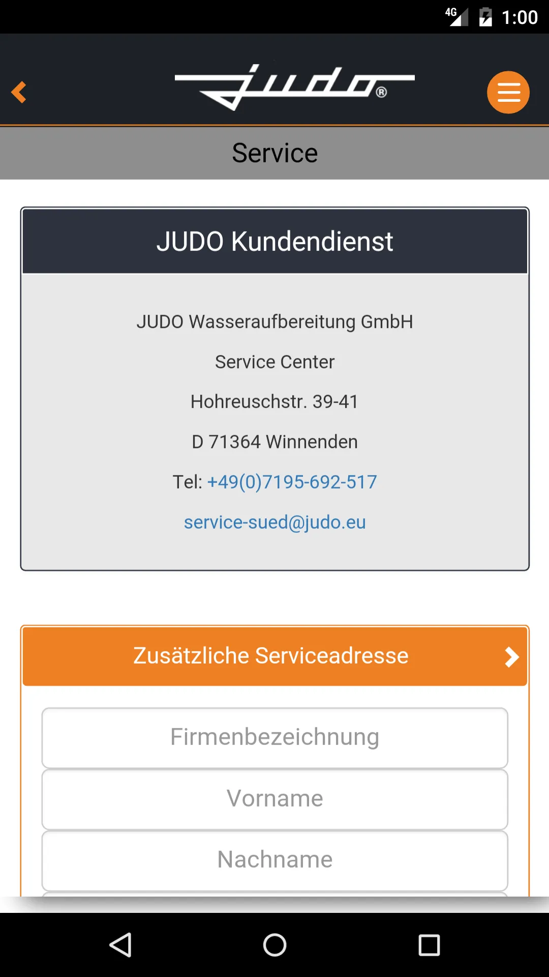 JU-Control | Indus Appstore | Screenshot