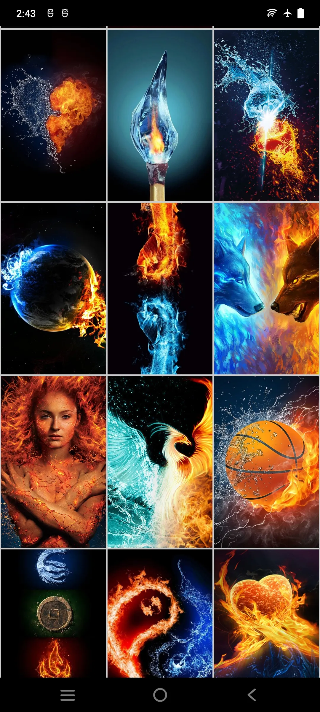 Fire and water Wallpapers | Indus Appstore | Screenshot