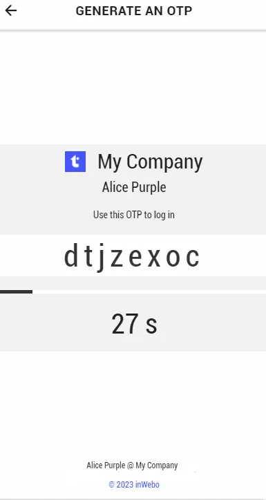 TrustBuilder Authenticator | Indus Appstore | Screenshot