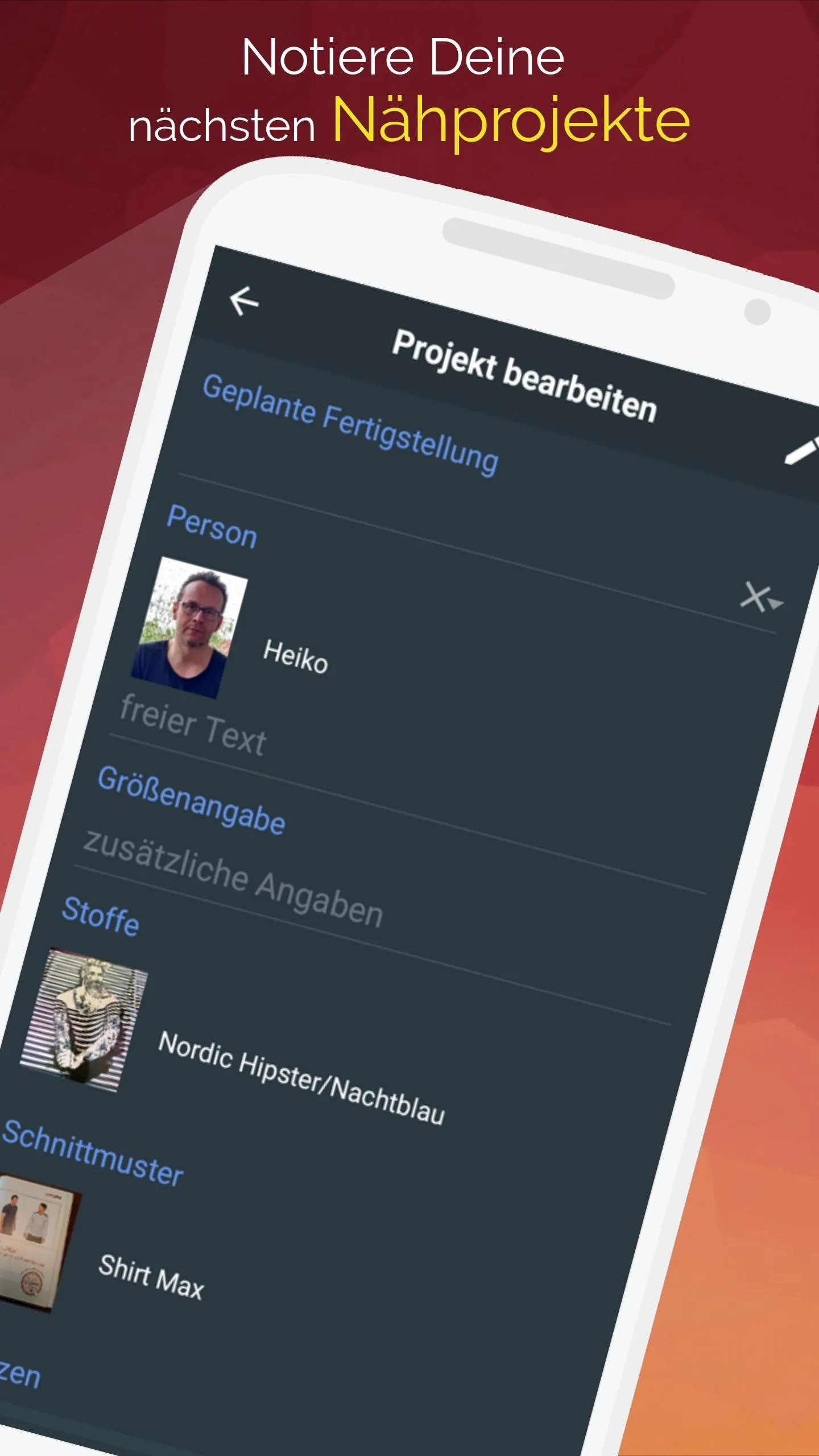 Stofflager und mehr | Indus Appstore | Screenshot