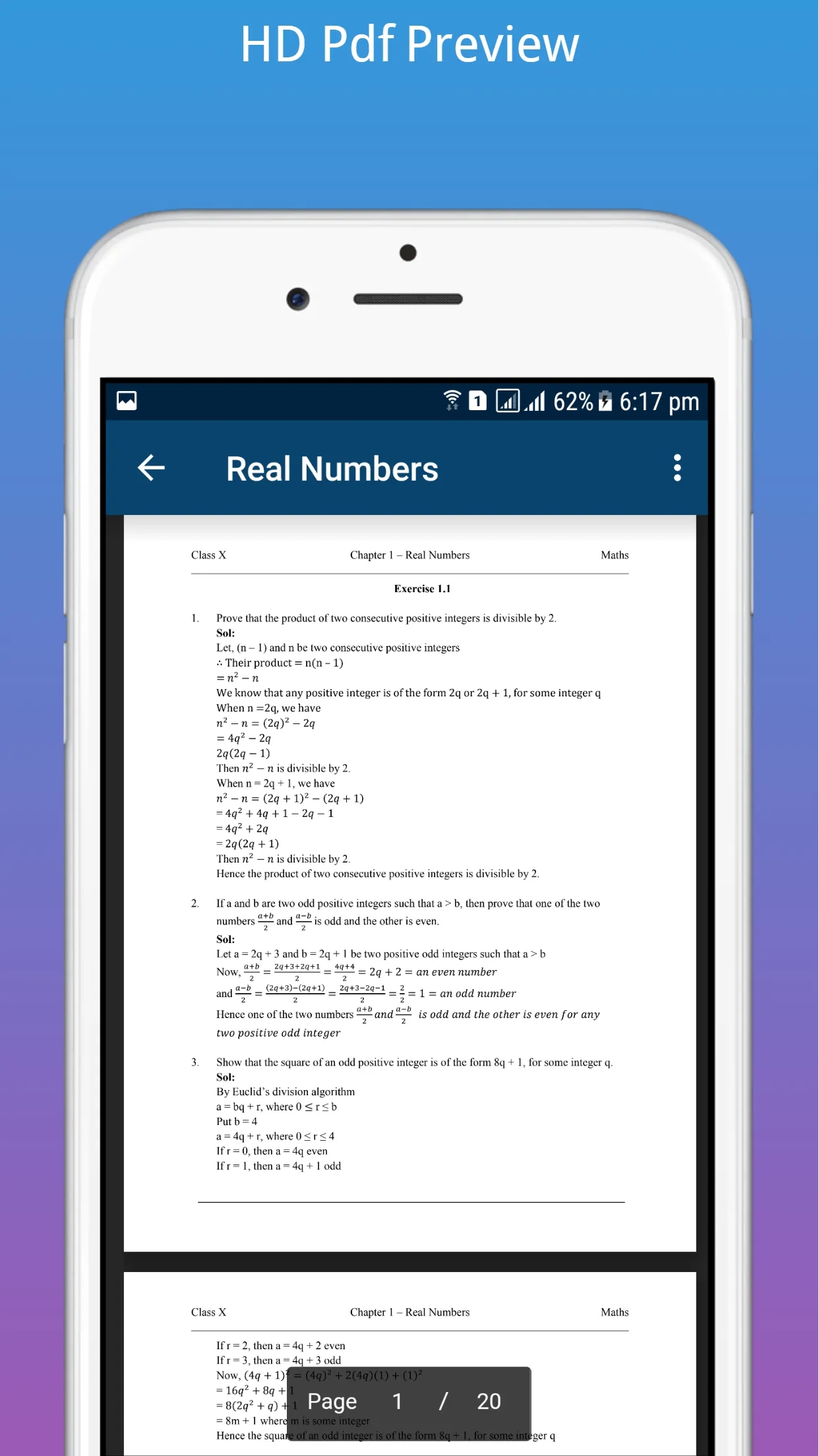 RD Sharma Class 10 Math | Indus Appstore | Screenshot