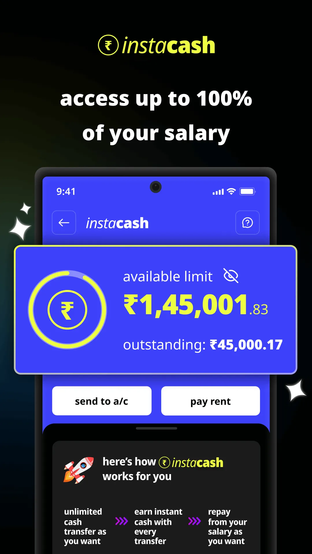 SalarySe: UPI, Credit, Rewards | Indus Appstore | Screenshot