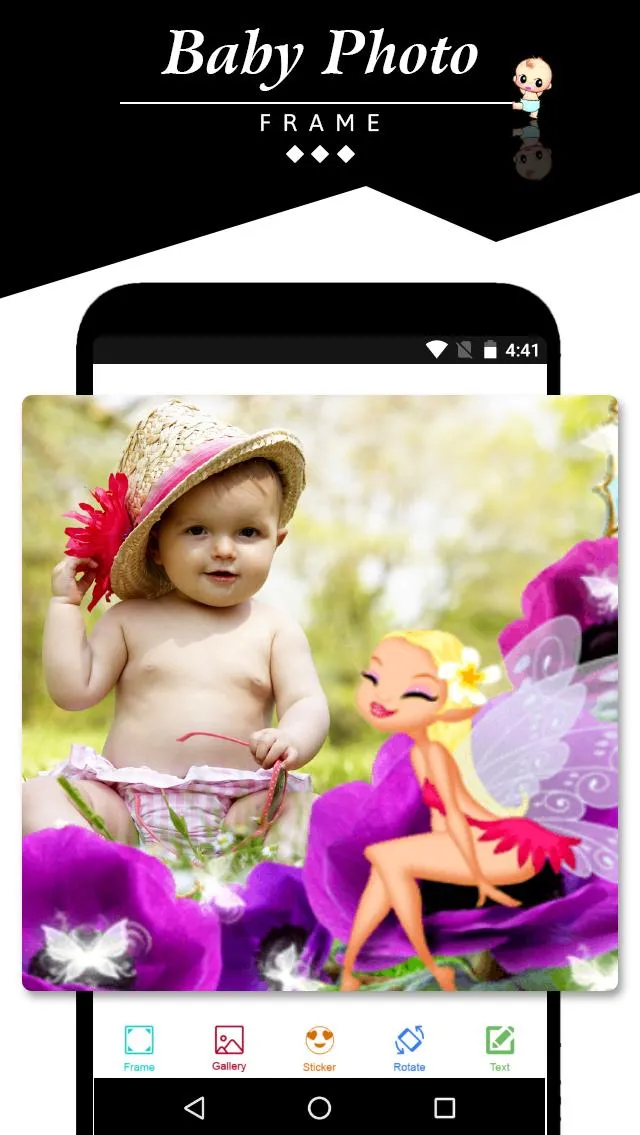 Baby Photo Frame | Indus Appstore | Screenshot