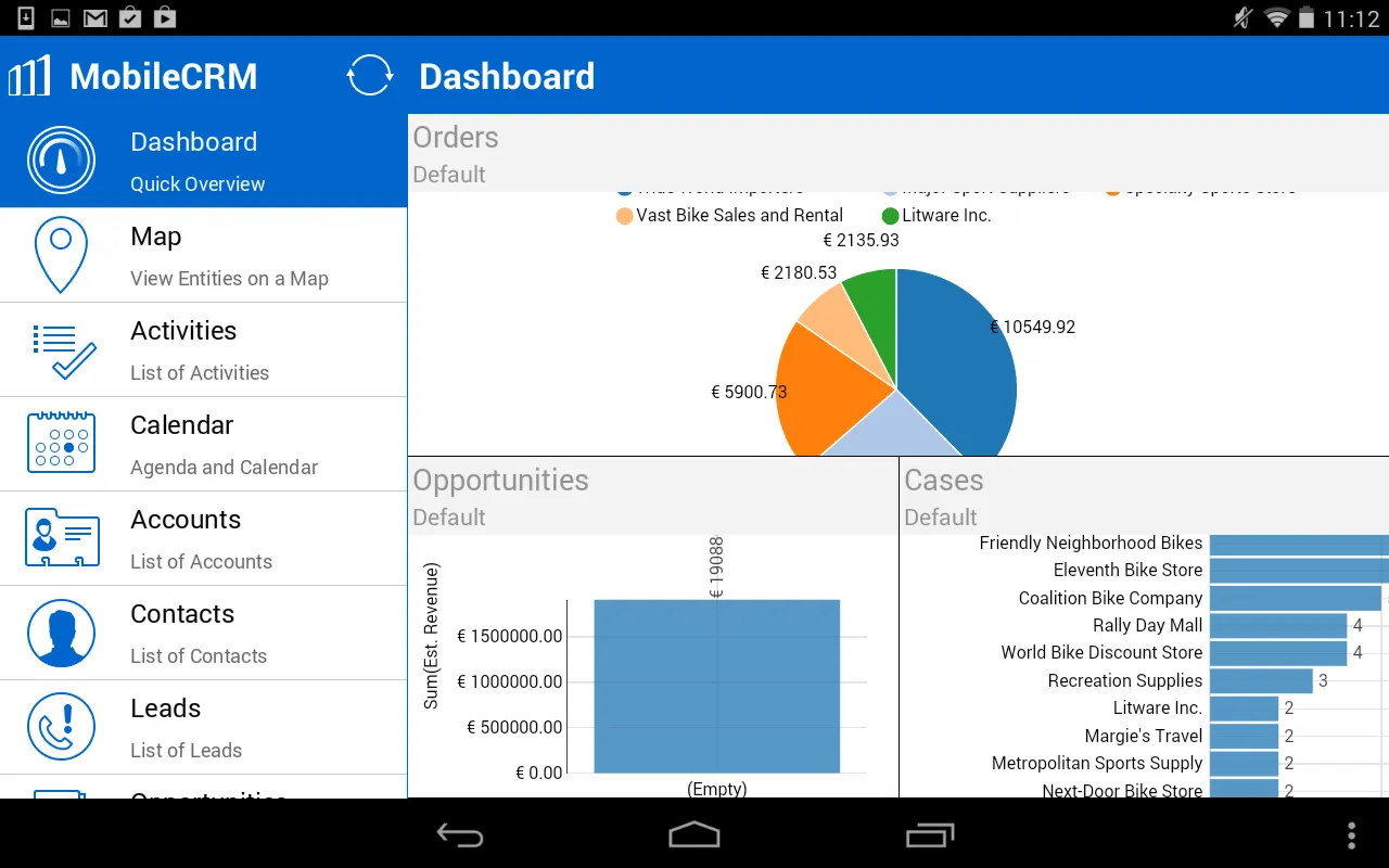 Resco Mobile CRM | Indus Appstore | Screenshot