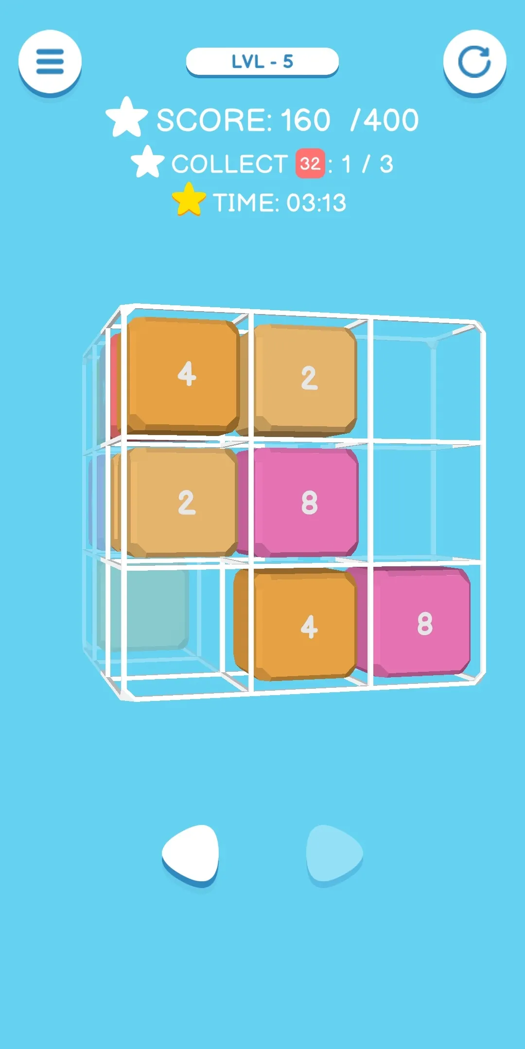 Myth Cube 2048 Puzzle | Indus Appstore | Screenshot