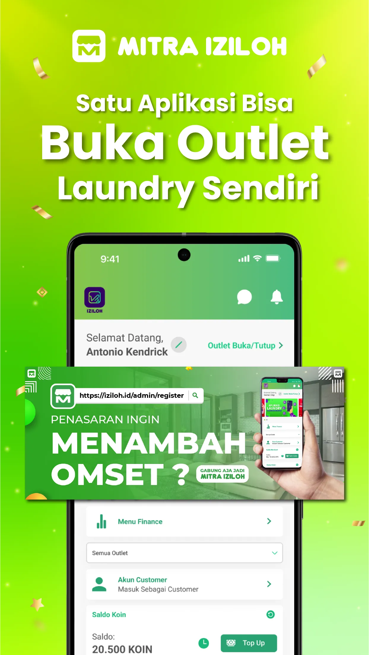 IZILOH - Smart Laundry App | Indus Appstore | Screenshot