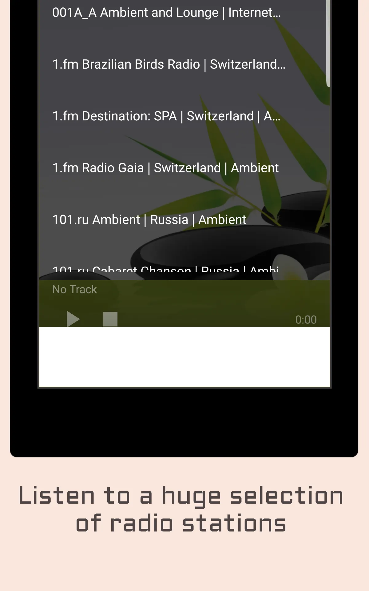 Ambient Sounds Chillout Radio | Indus Appstore | Screenshot