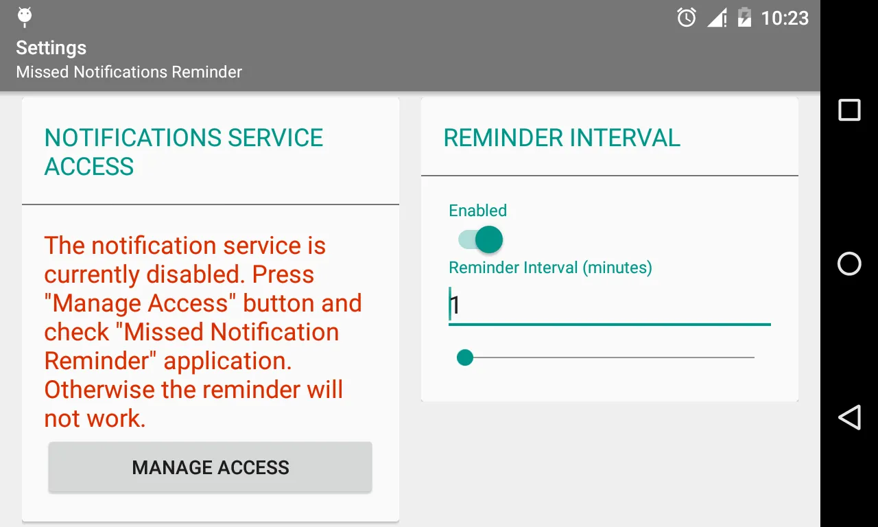 Missed Notifications Reminder | Indus Appstore | Screenshot