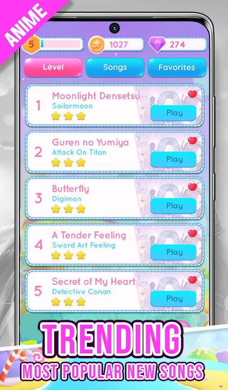 Anime Piano Magic OST | Indus Appstore | Screenshot