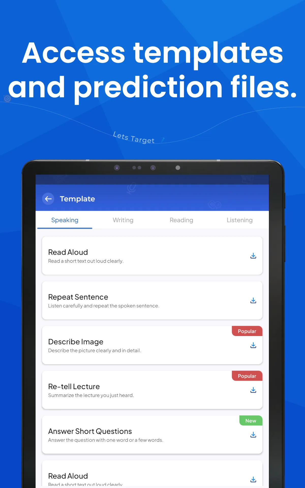PTE Exam Practice - Gurully | Indus Appstore | Screenshot