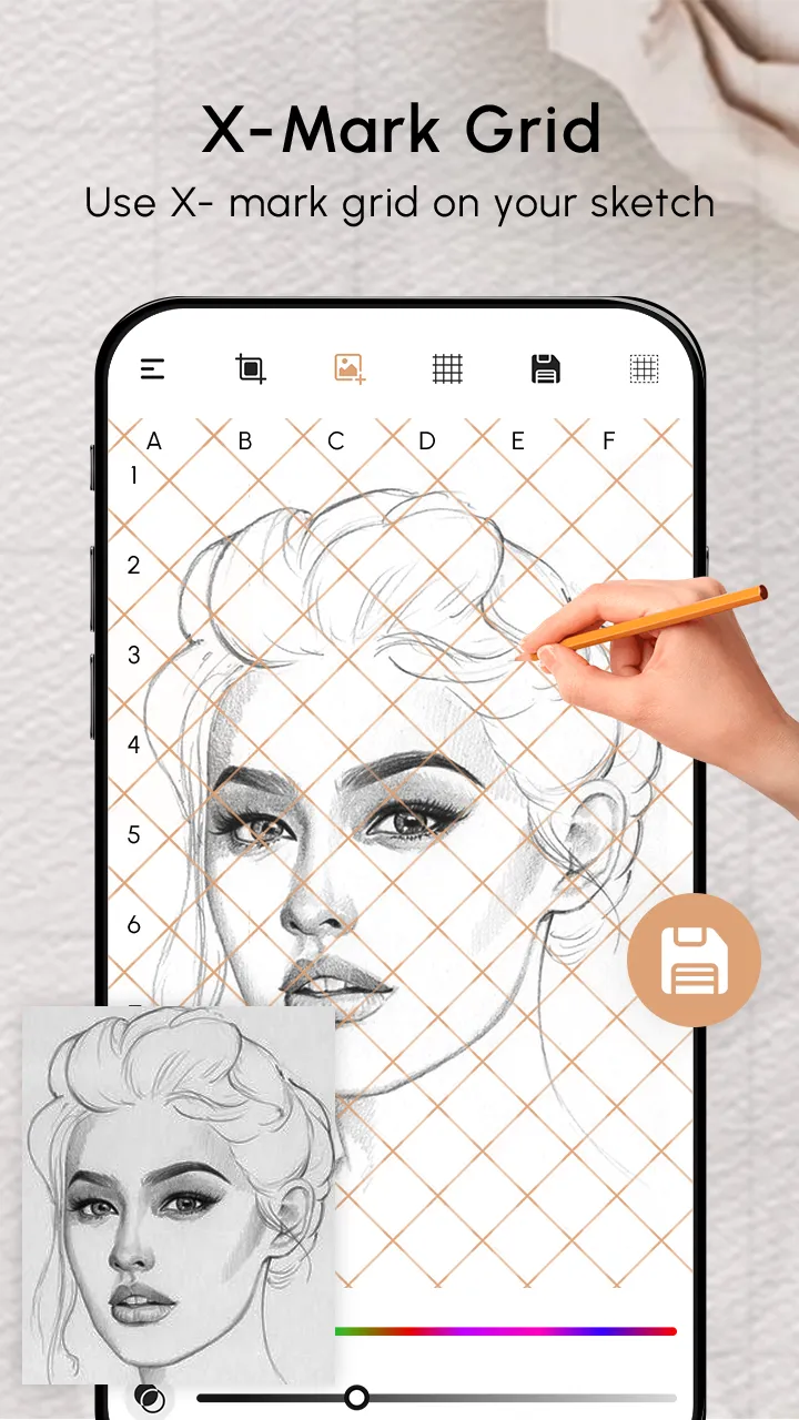 AI Grid Art : Draw Art | Indus Appstore | Screenshot