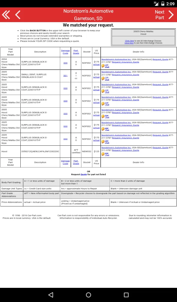 Nordstrom's Automotive, Inc. | Indus Appstore | Screenshot