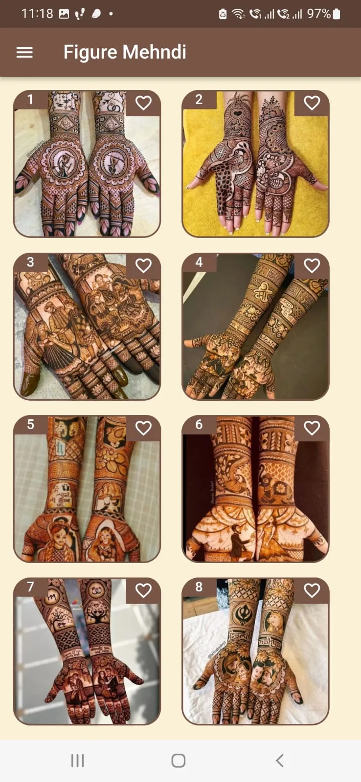 Mehandi Design Offline | Indus Appstore | Screenshot