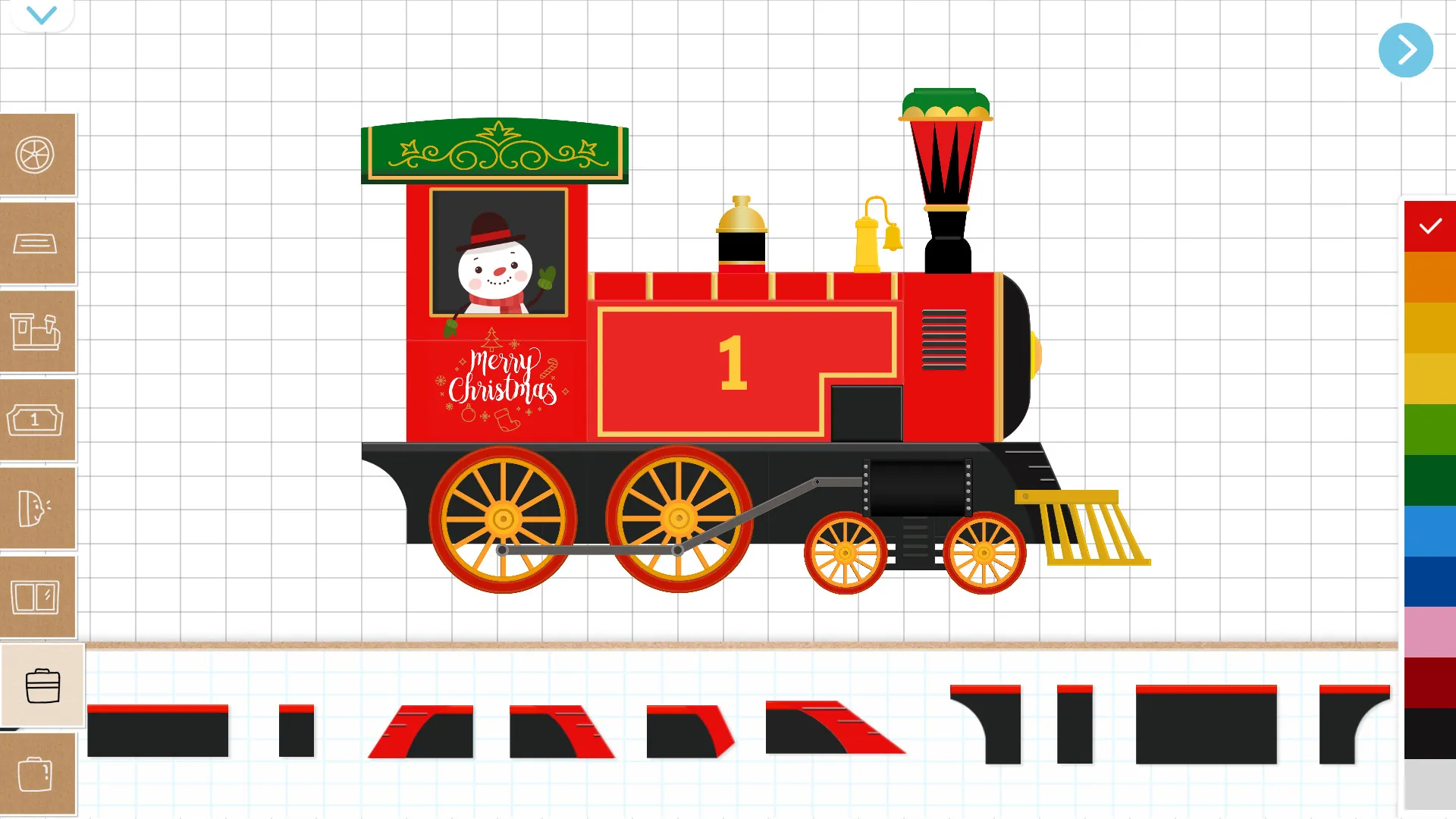 Christmas Train Game For Kids | Indus Appstore | Screenshot