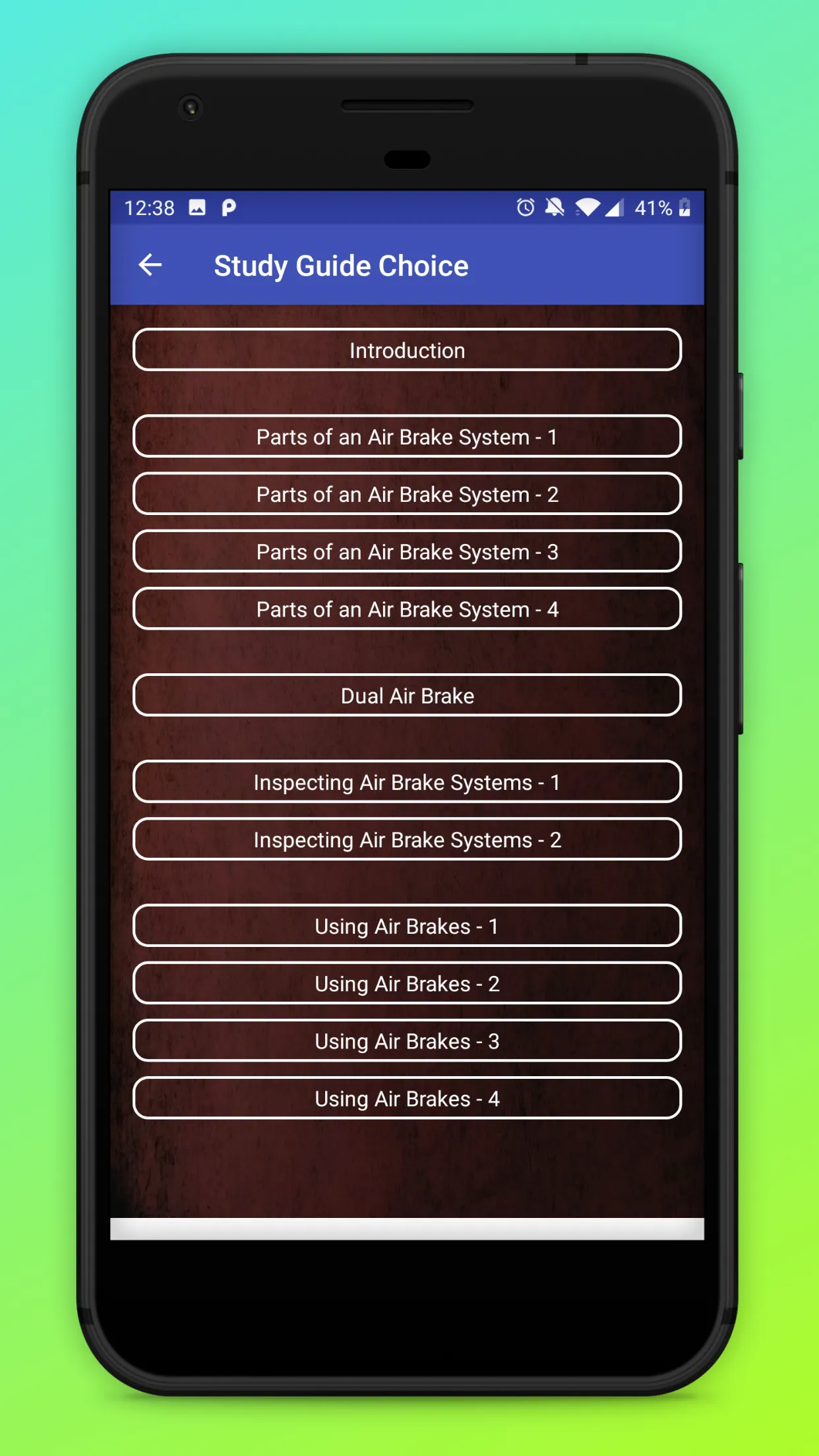 Air Brakes Test - CDL | Indus Appstore | Screenshot