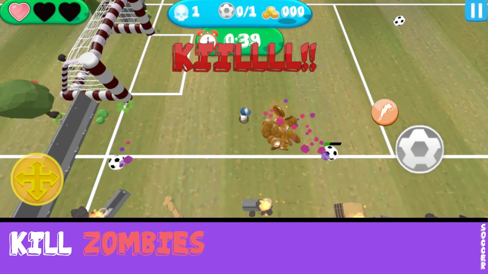 Soccer Apocalypse Survival | Indus Appstore | Screenshot