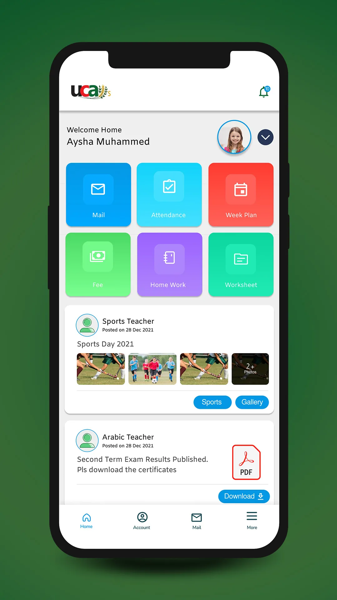 UCA School Kuwait | Indus Appstore | Screenshot