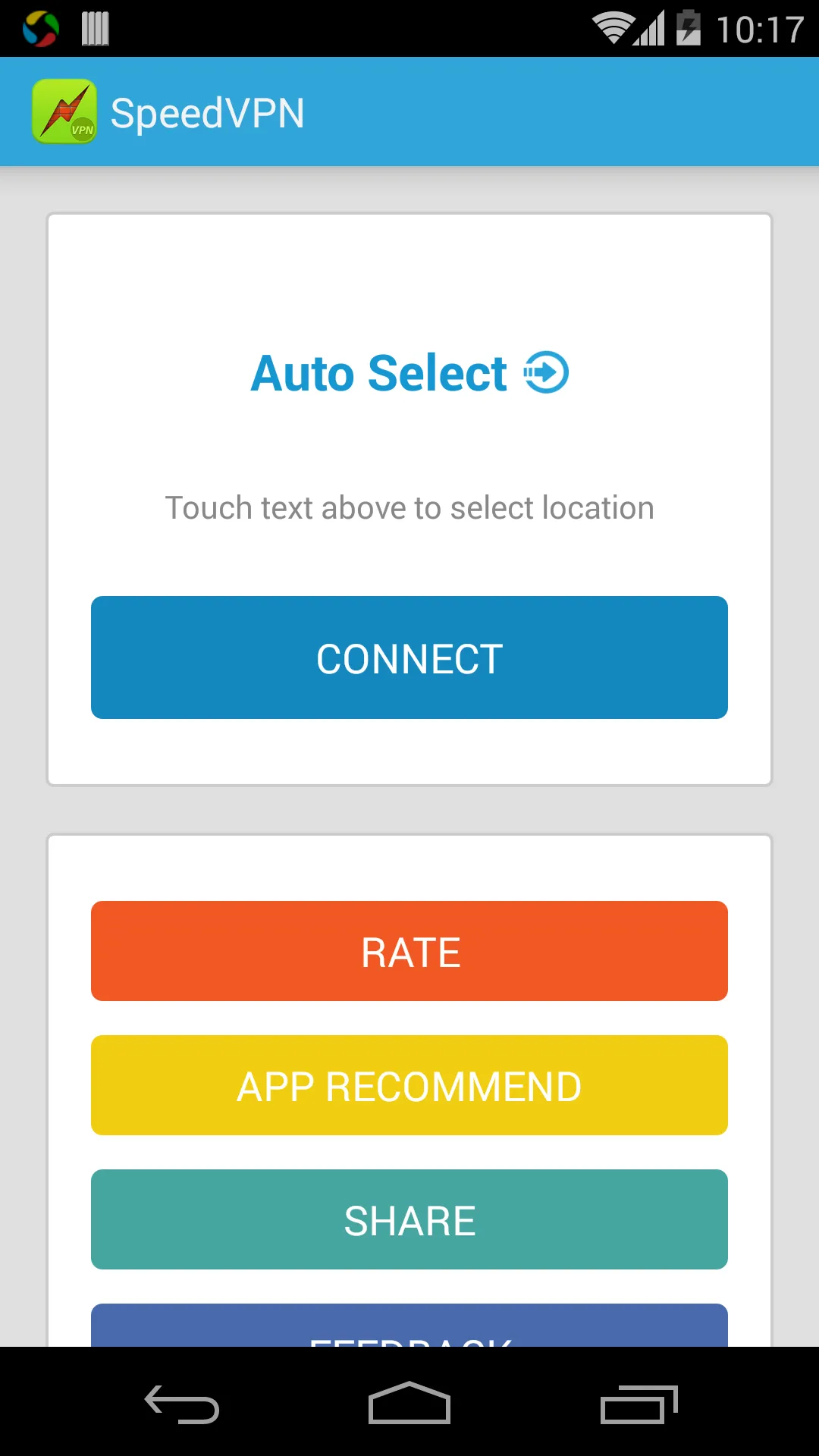 SpeedVPN Secure VPN Proxy | Indus Appstore | Screenshot