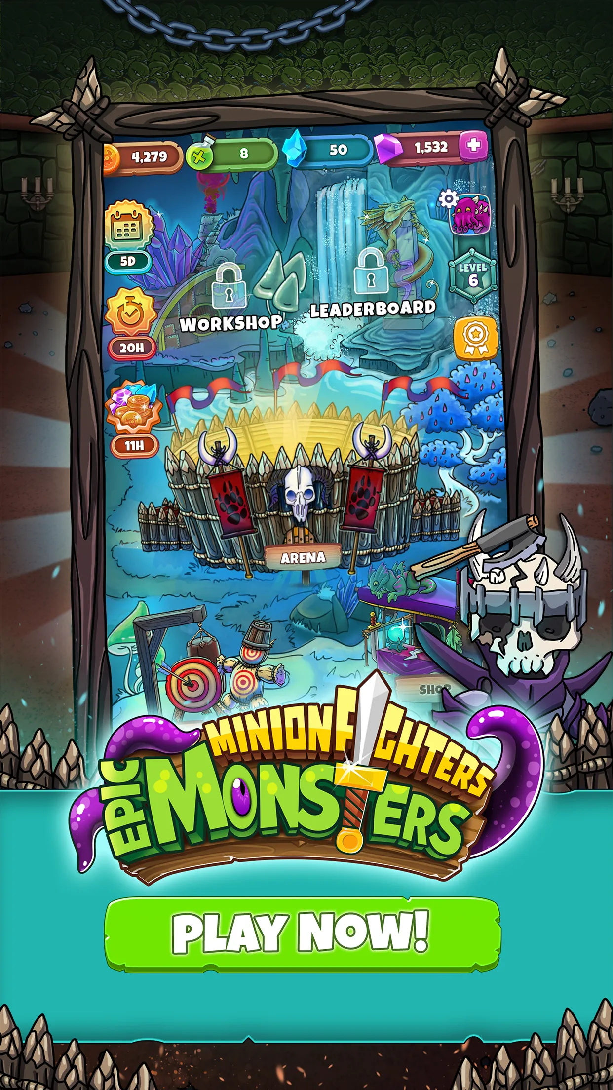 Minion Fighters: Epic Monsters | Indus Appstore | Screenshot