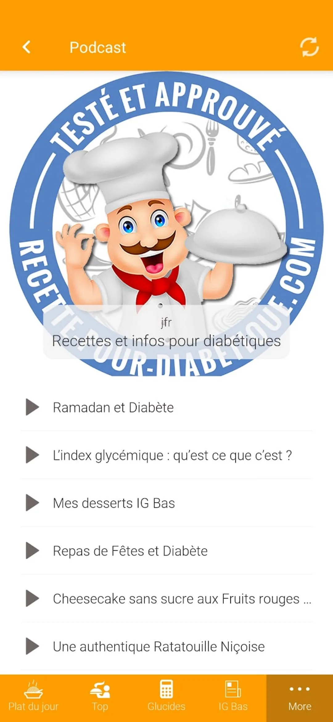 Recettes pour diabétiques | Indus Appstore | Screenshot