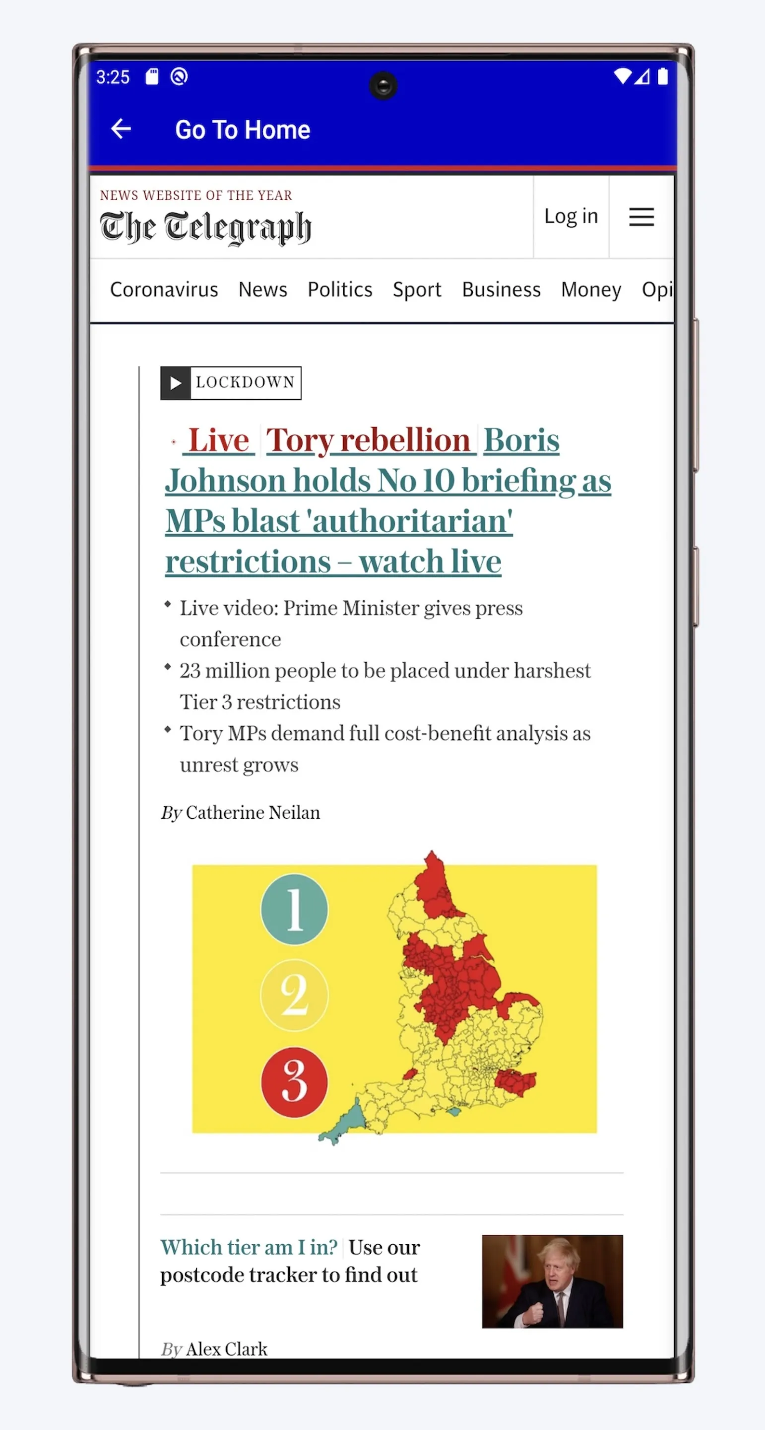 News Today24 UK News | Indus Appstore | Screenshot