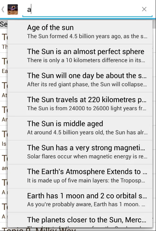 Astronomy, Amazing Space Facts | Indus Appstore | Screenshot