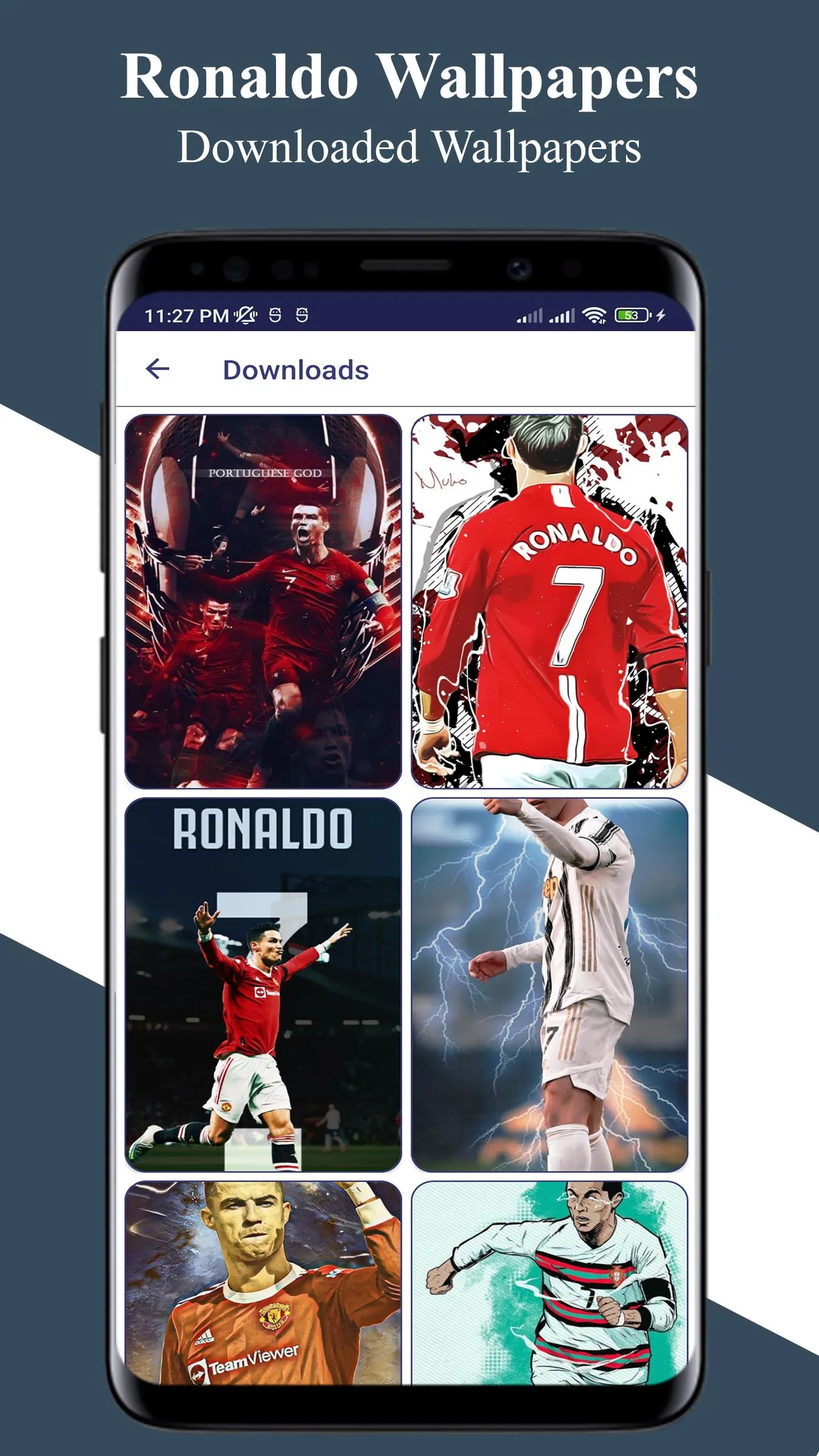 CR7 Ronaldo Wallpapers 2024 HD | Indus Appstore | Screenshot