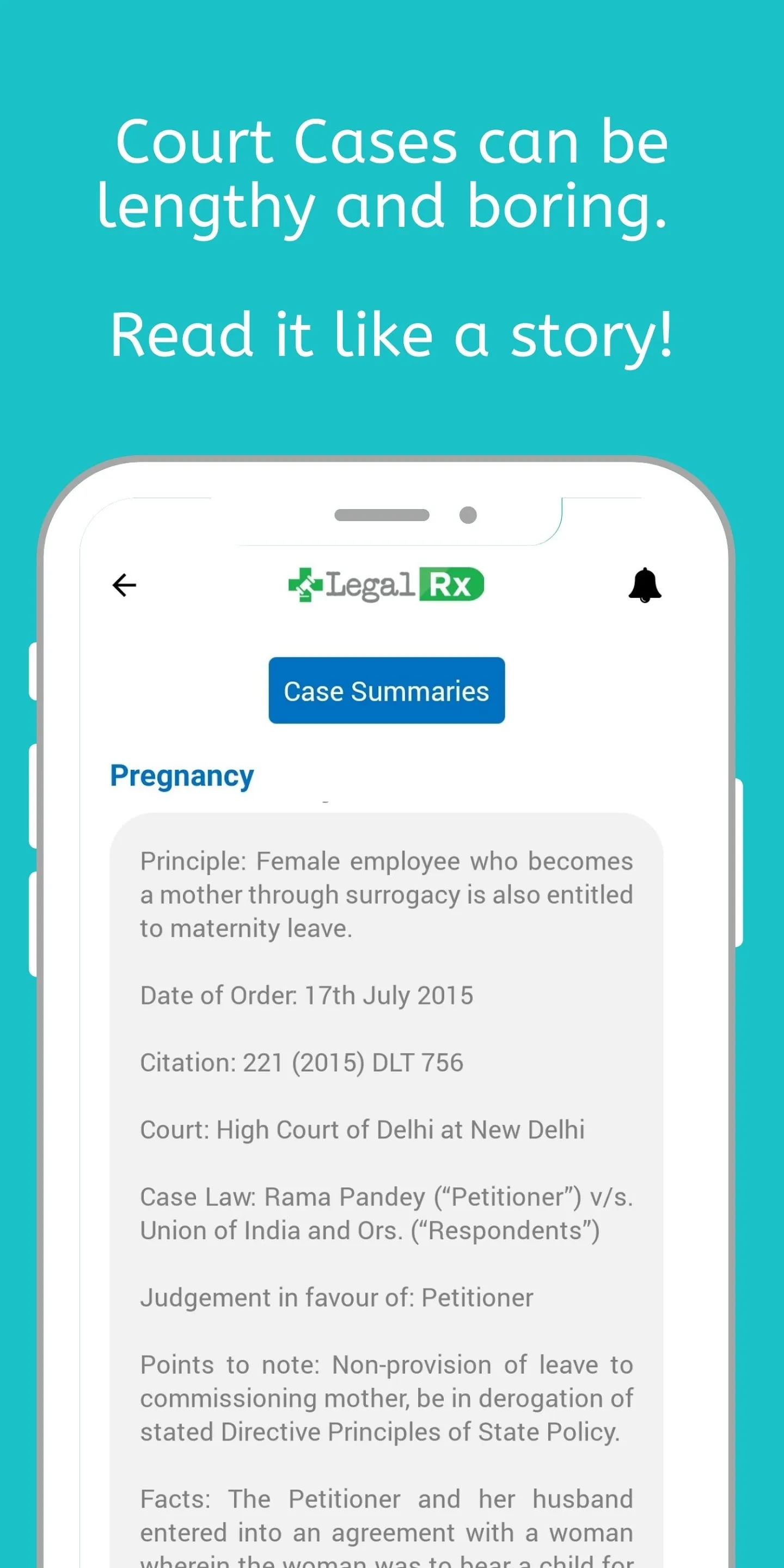 LegalRx: Medico-Legal Informat | Indus Appstore | Screenshot