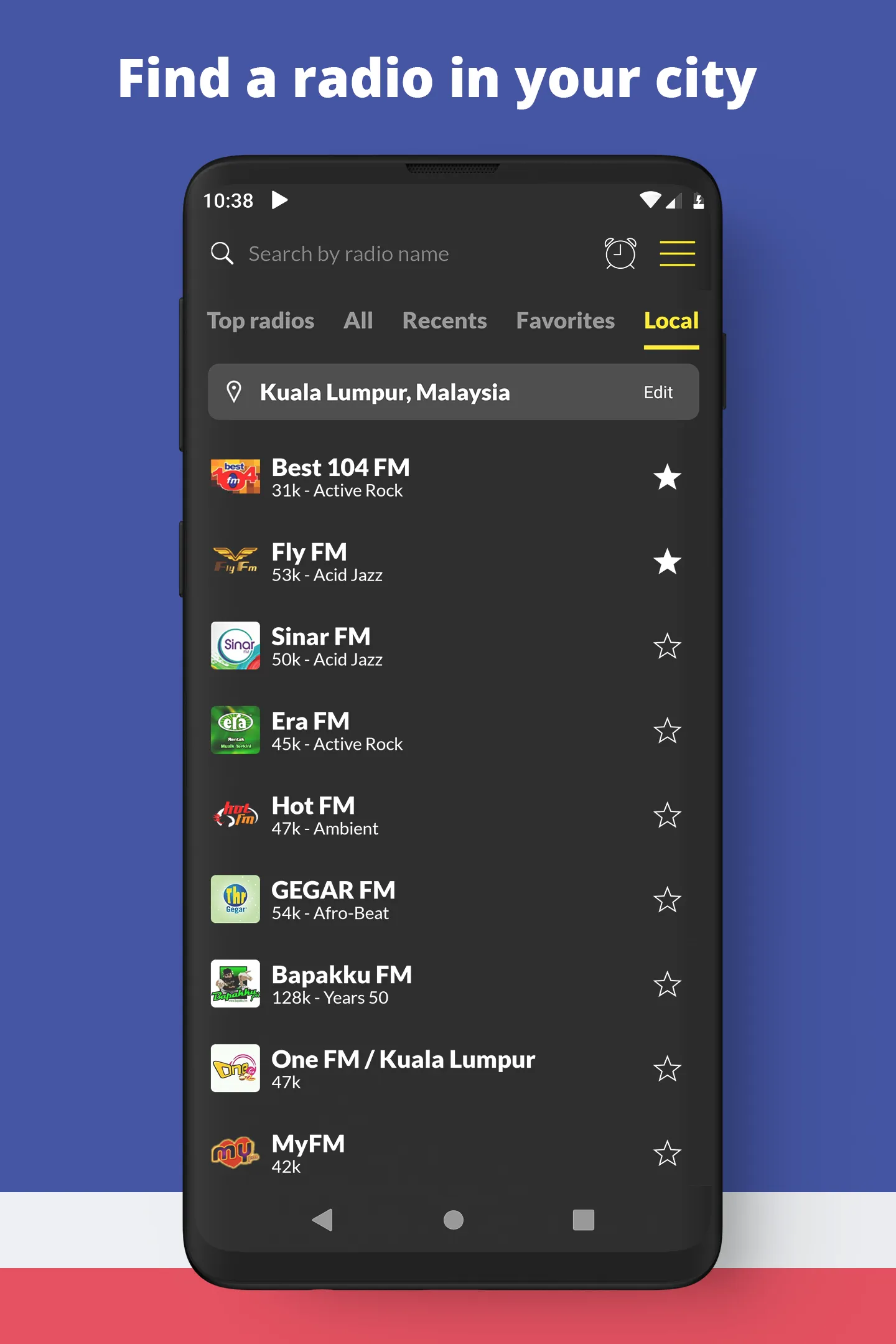 Radio Malaysia FM online | Indus Appstore | Screenshot