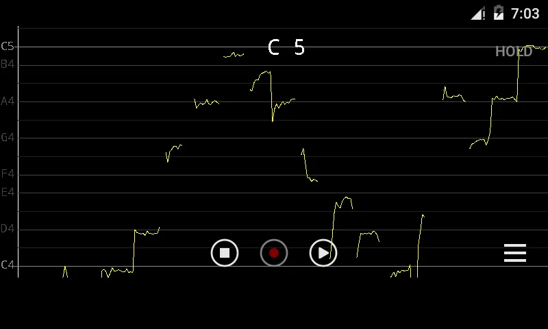 Vocal Pitch Monitor | Indus Appstore | Screenshot