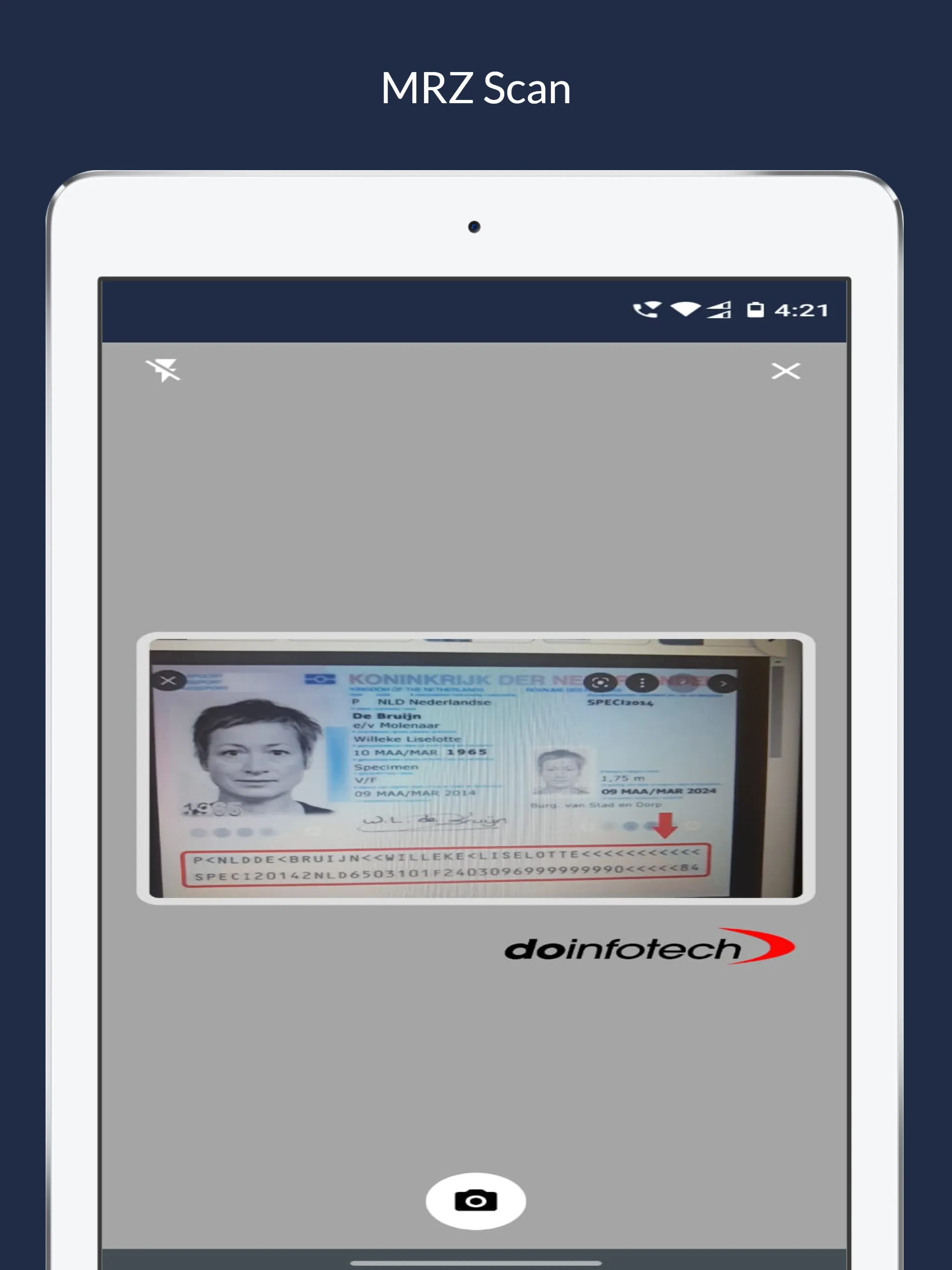 e-passport Scanner | Indus Appstore | Screenshot