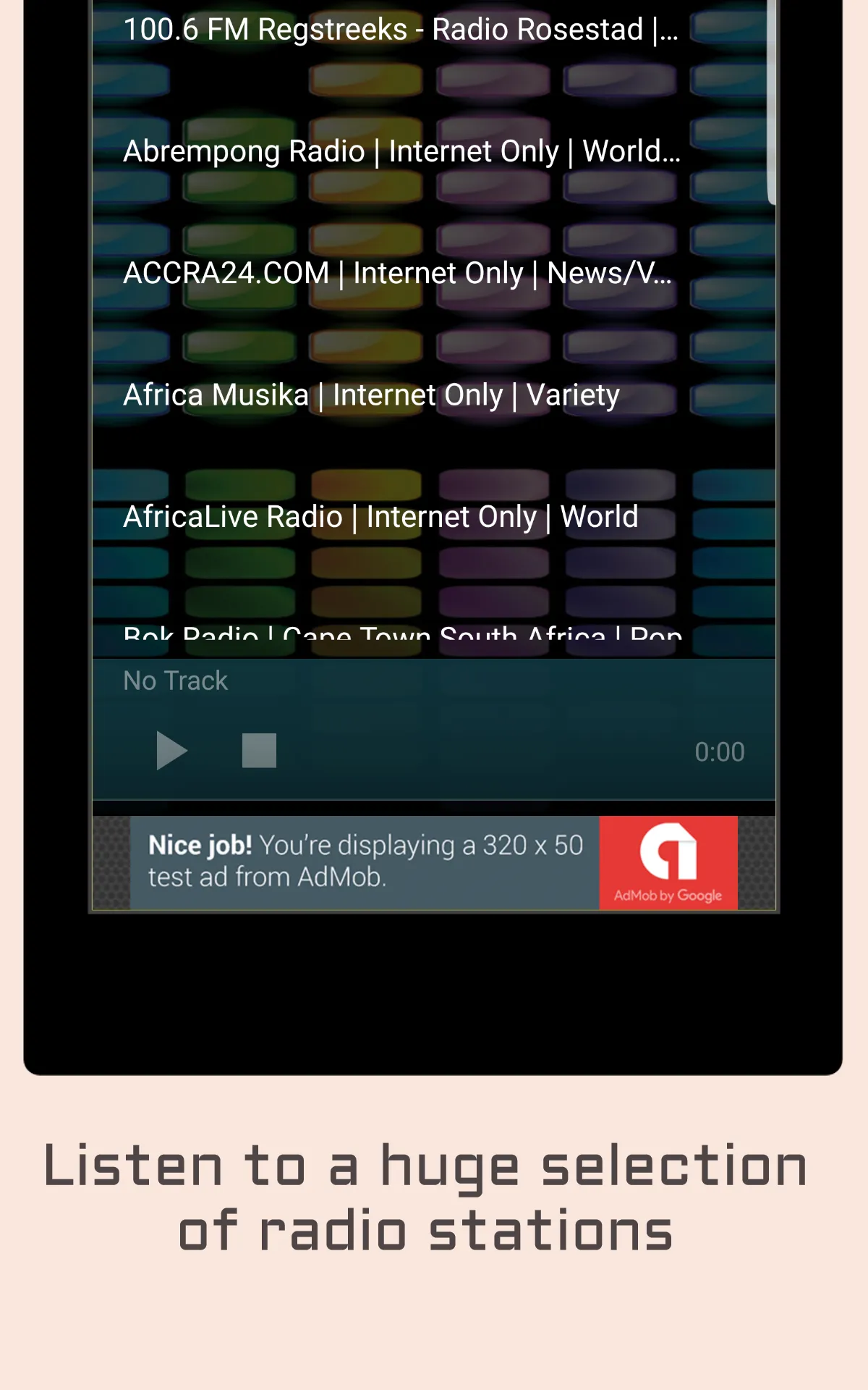 Afrikaans Radio Music & News | Indus Appstore | Screenshot