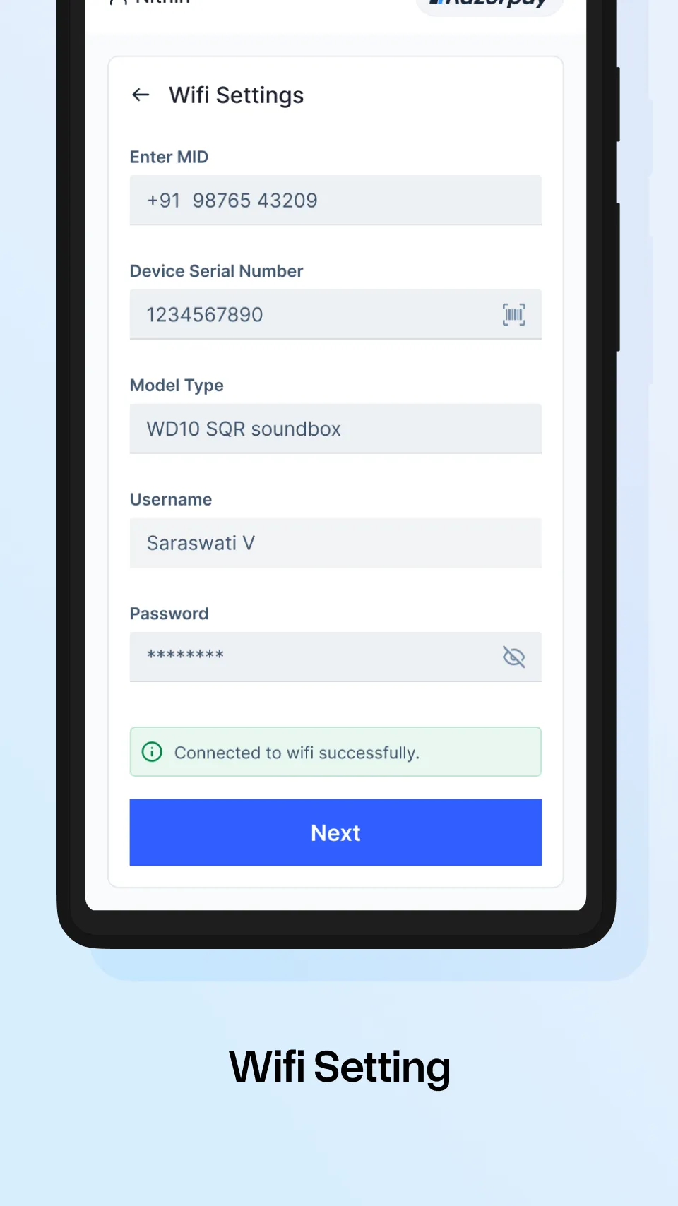 Razorpay QR Sync | Indus Appstore | Screenshot