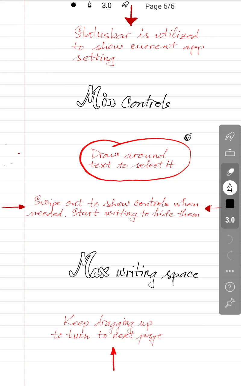 INKredible-Handwriting Note | Indus Appstore | Screenshot