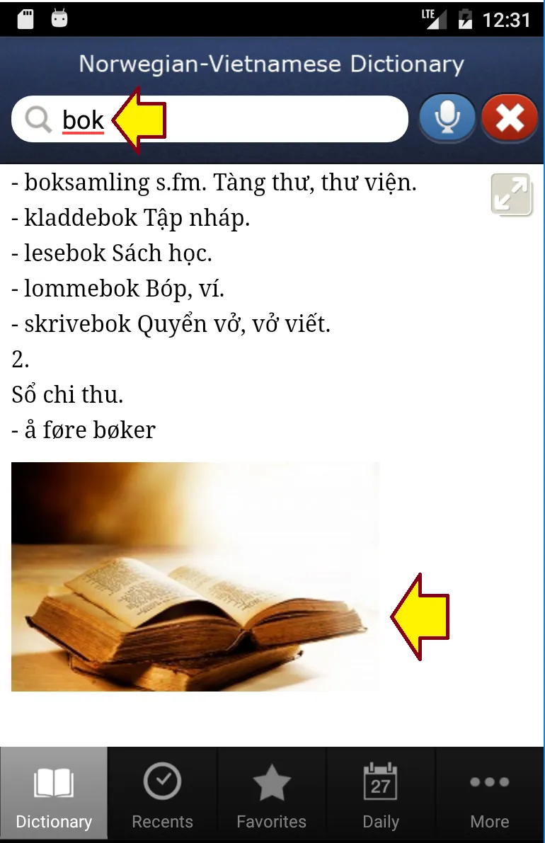 Norwegian-Vietnamese Dict. | Indus Appstore | Screenshot