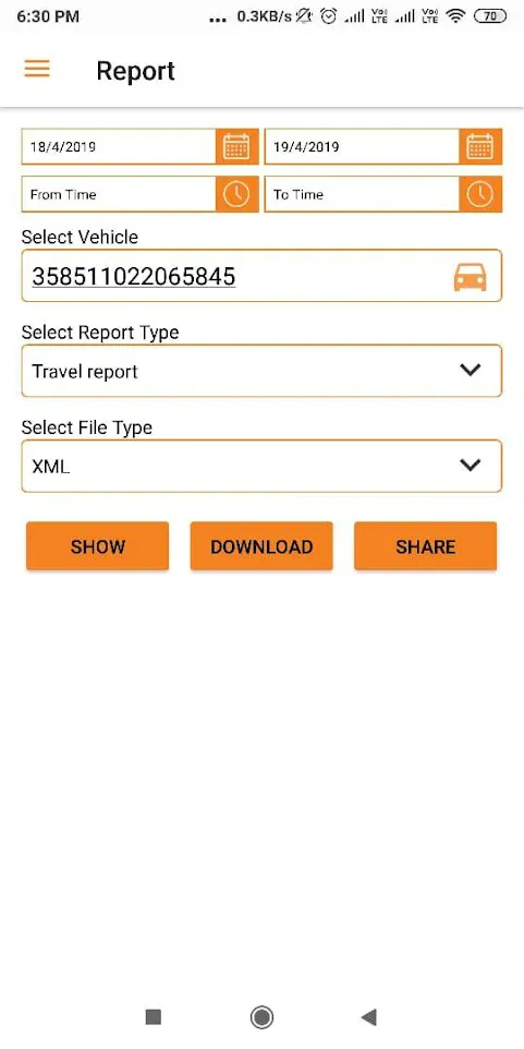 Vahantrack | Indus Appstore | Screenshot