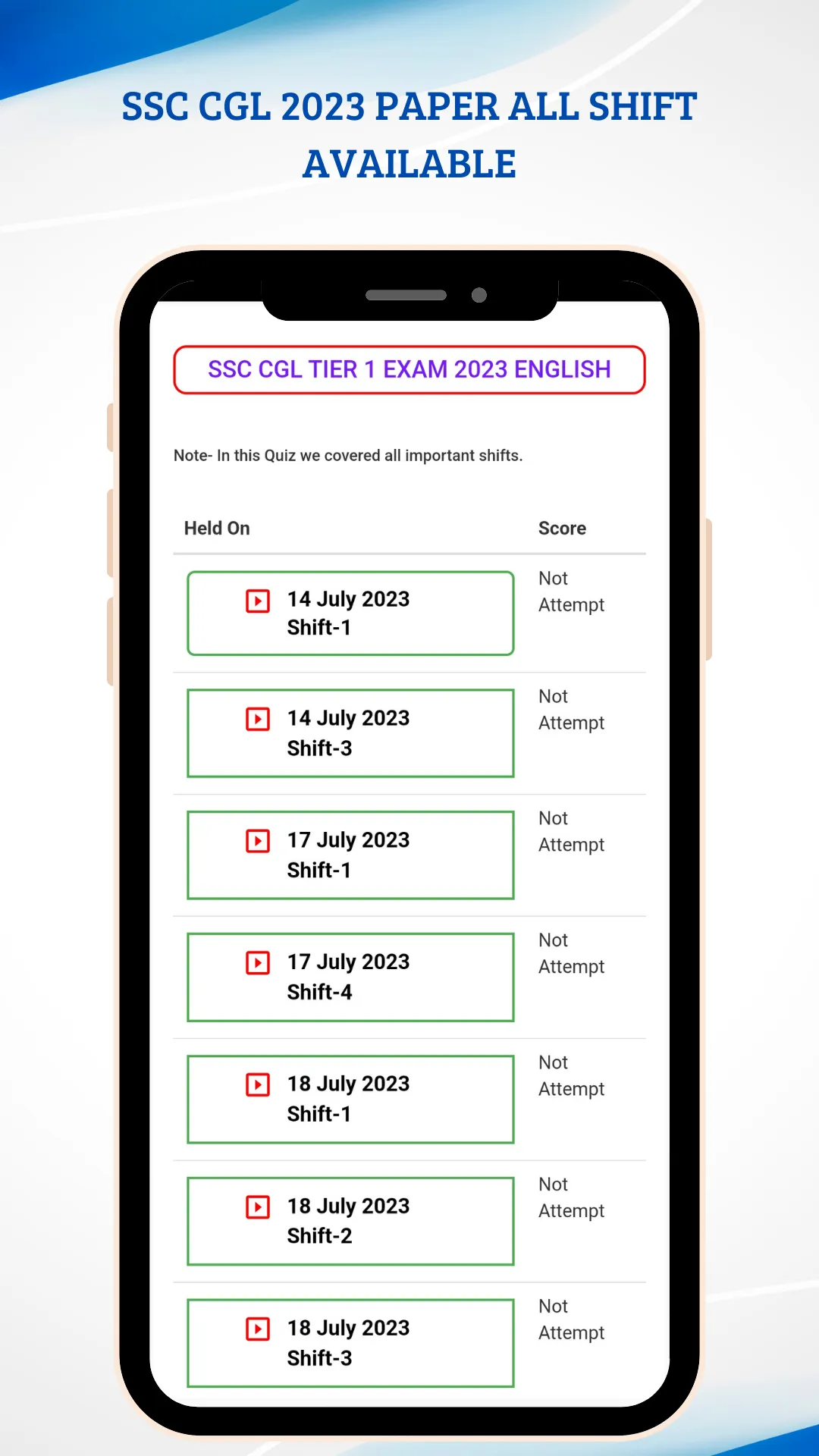 SSC English Quiz | Indus Appstore | Screenshot